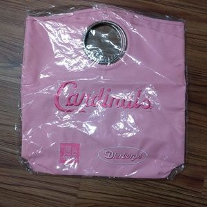 St. Louis Cardinals Pink Canvas Tote